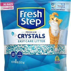Fresh Step Crystals, Premium Cat Litter, Scented, 8 Pounds